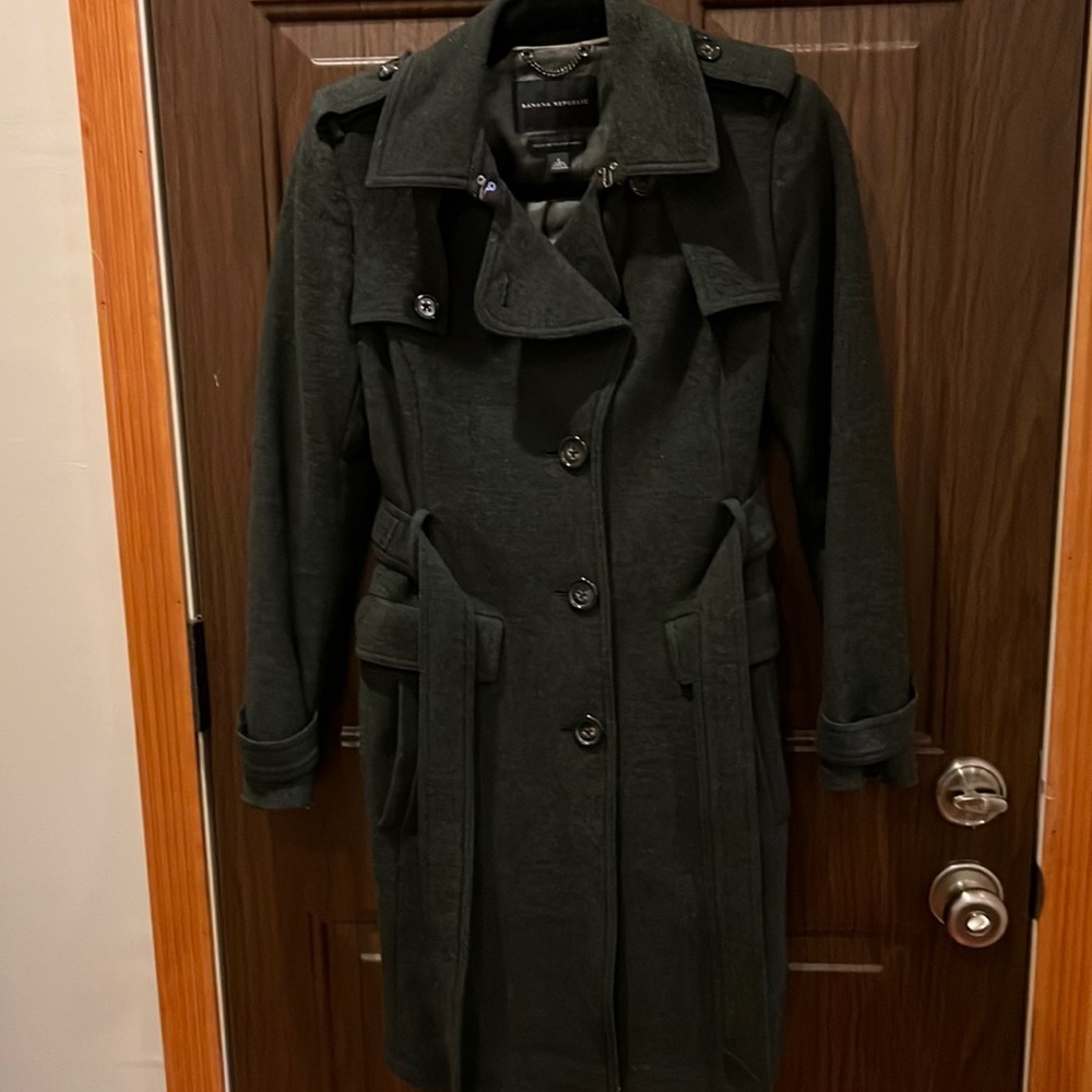 Banana republic trench coat size s